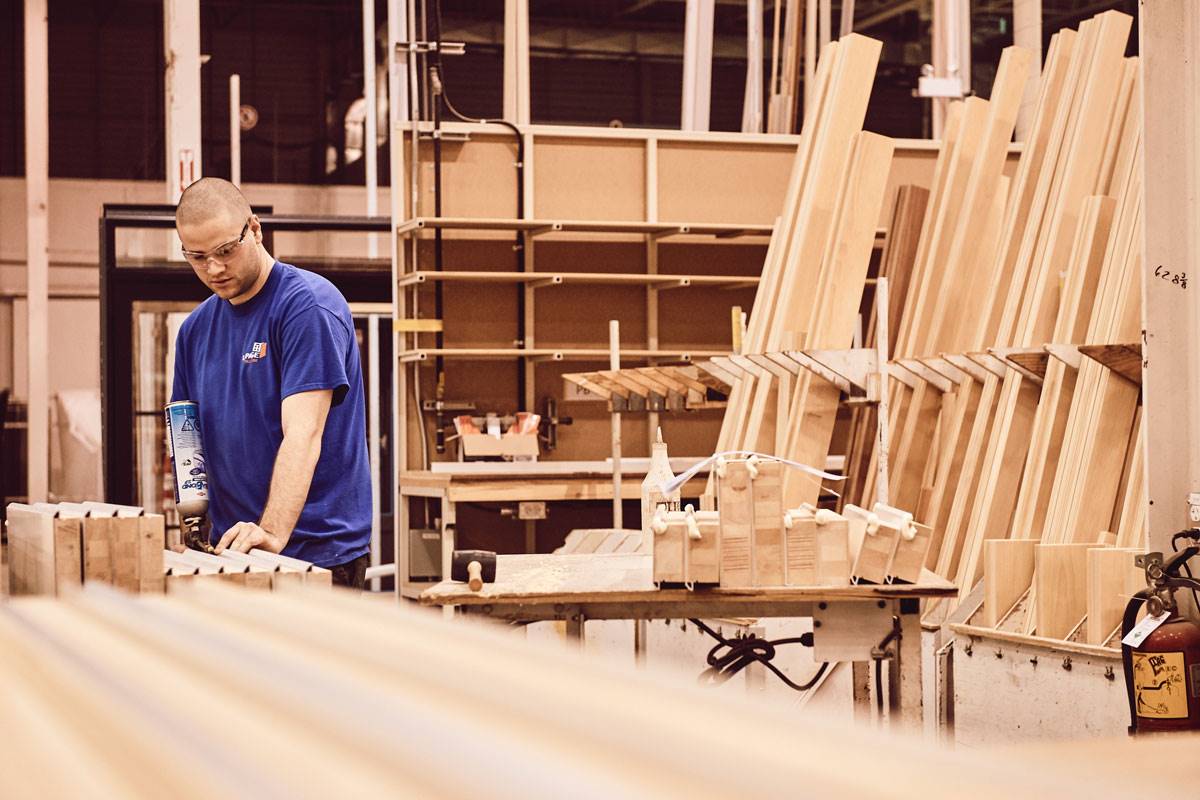 Lepage Millwork wooden frame