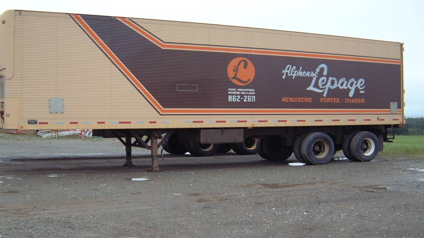 Lepage Millwork trailer - 1990