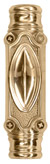Polished brass handle