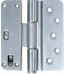 Satin chrome hinge