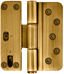 Antique brass hinge