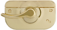 Polished brass