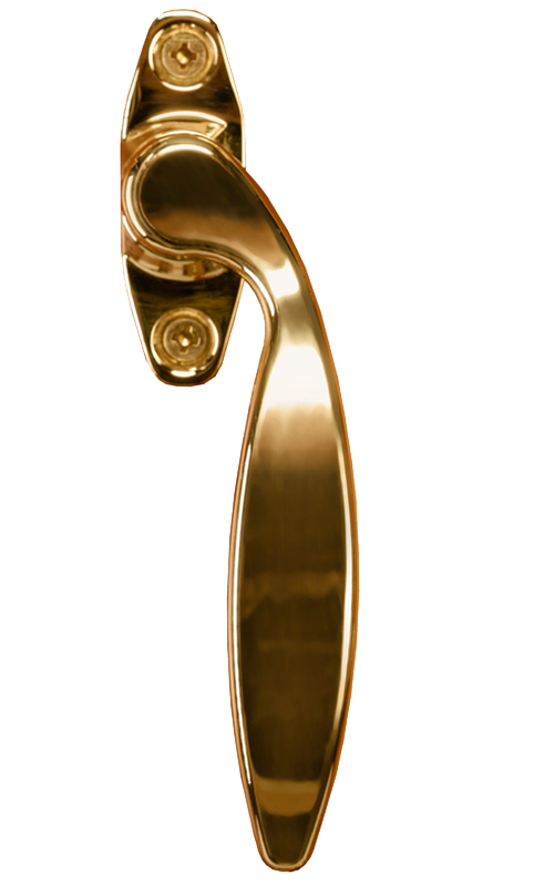 Polished brass