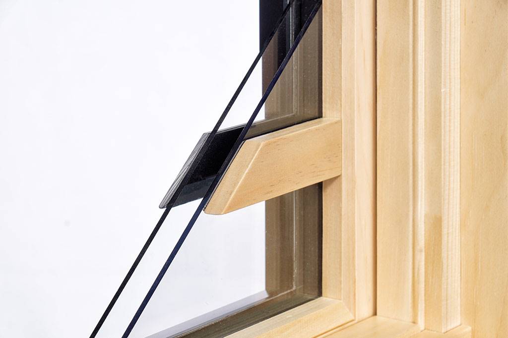 Wood grille detail