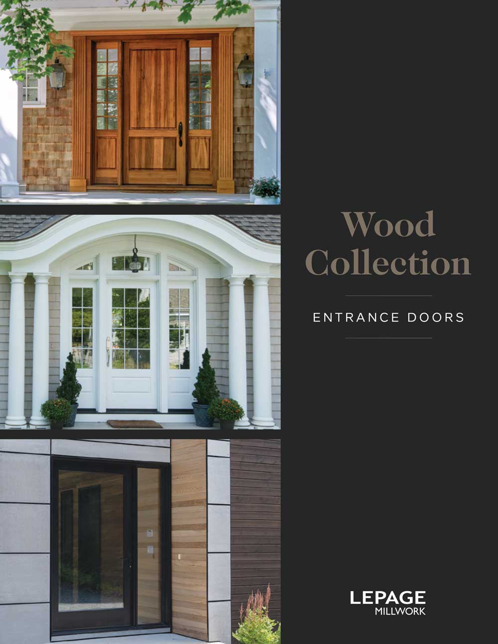 Wood collection brochure cover
