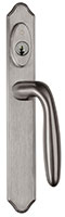 Satin nickel handle